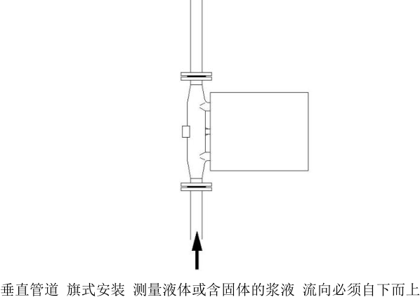 質(zhì)量流量計(jì)旗式安裝