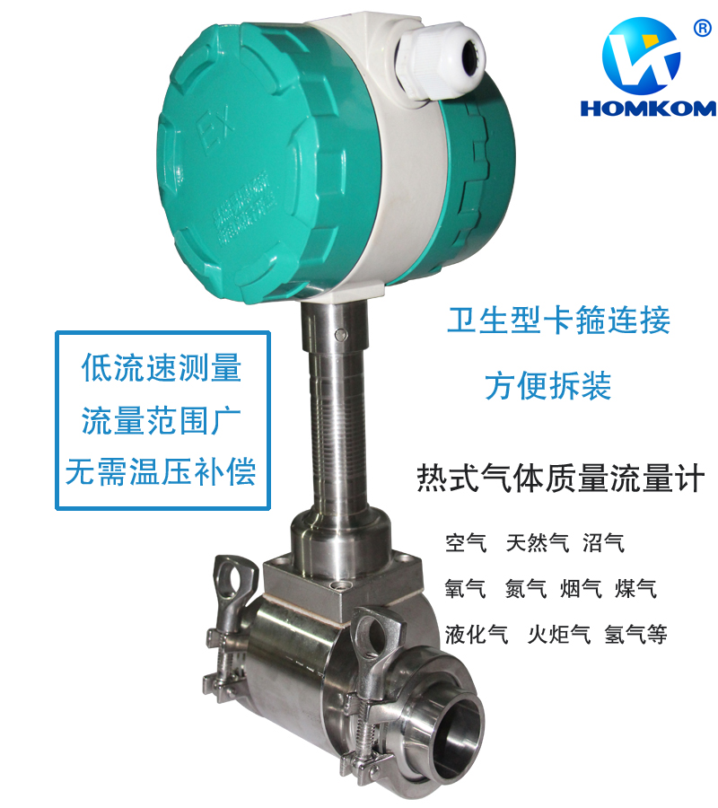 衛(wèi)生型氣體質(zhì)量流量計